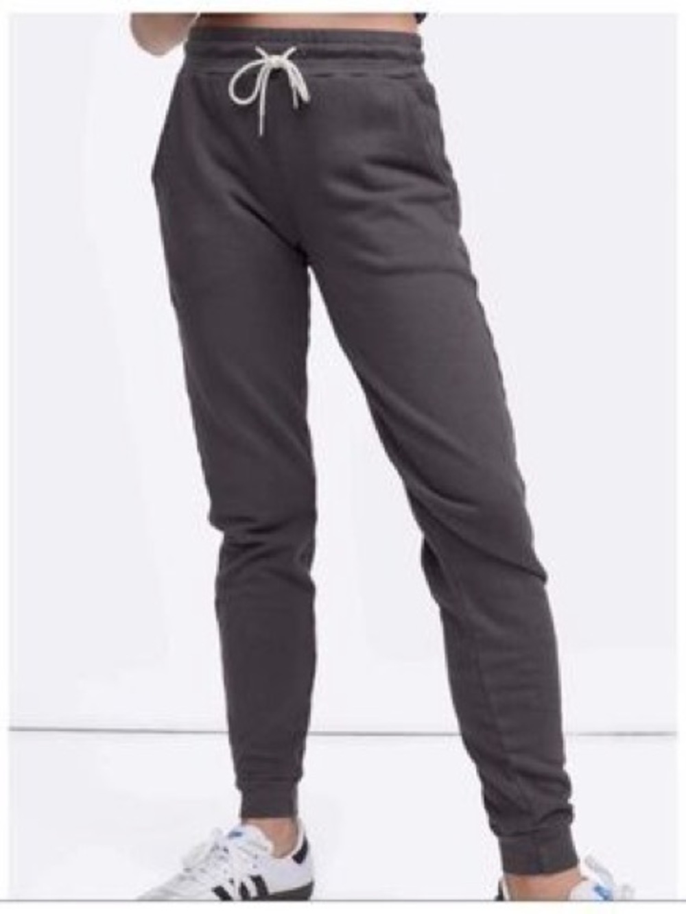Mate The Label Organic Cotton Thermal Charcoal Joggers